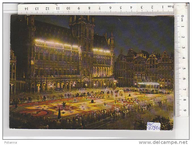 PO6394A# BELGIO - BRUXELLES - TAPPETO DI FIORI - CARPET OF FLOWERS  VG 1980 - Fêtes, événements