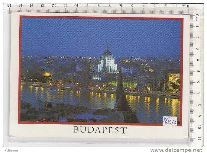 PO6395A# 65 Ft Su Cartolina  - BUDAPEST  VG 1998 - Covers & Documents