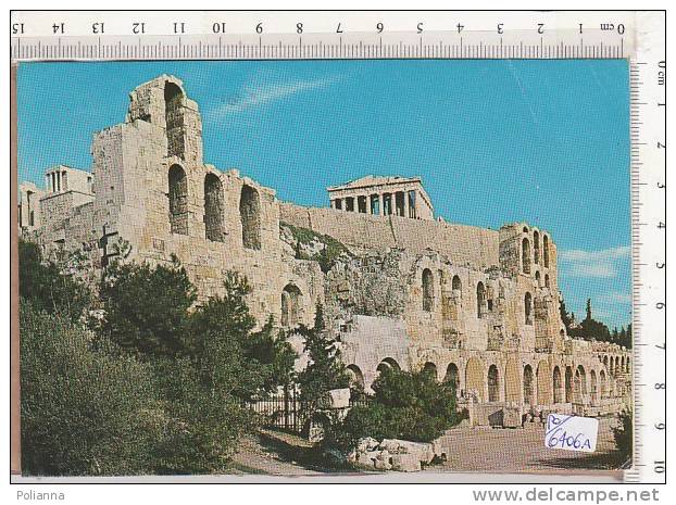 PO6406A# Affrancatura Iso Su Cartolina GRECIA - ATENE  VG 1981 - Covers & Documents