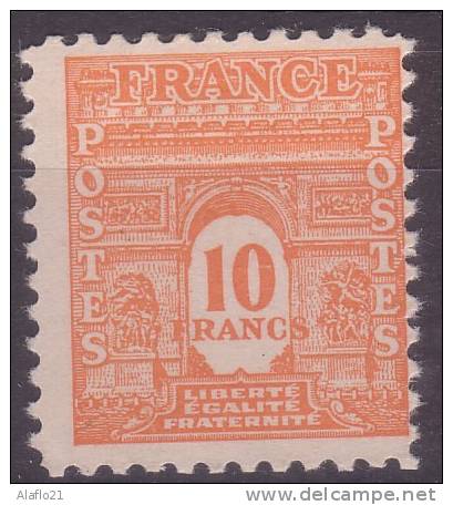 @ FRANCE -  N° 629 Neuf - Cote 21,50 € - 1944-45 Arc De Triomphe