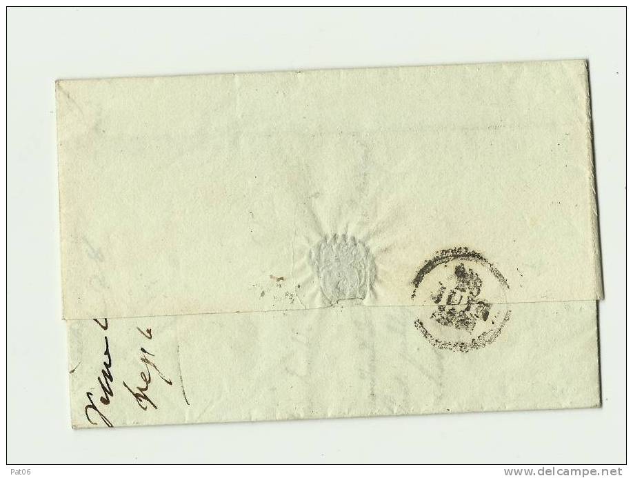 Principauté De MONACO Sous Protection Sarde Bureau à/c. Du 1.1.1818 - Poststempel