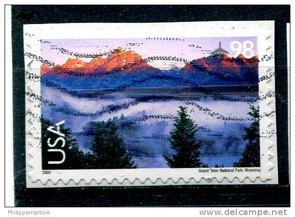 Etats Unis 2009 - Poste Aérienne YT 139 (o) Sur Fragment - 3a. 1961-… Afgestempeld