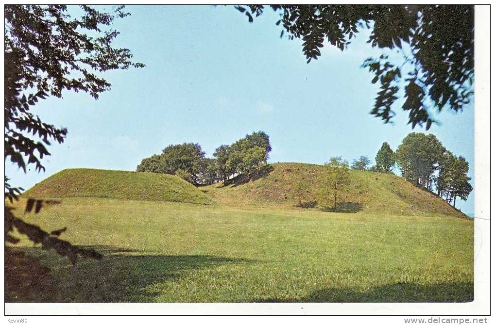 ETATS UNIS Etowah Indian Mounds CARTERSVILLE Cp Couleur - Sonstige & Ohne Zuordnung