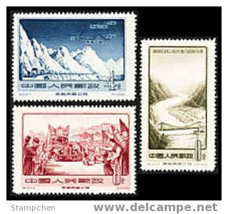 China 1956 S14 Tibet Highway Stamps Bridge River Truck Mount - LKW