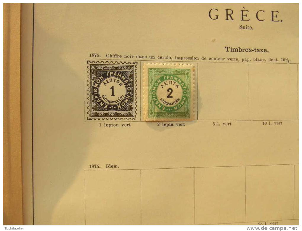 VEND TRES ANCIENNE COLLECTION DE GRECE SUR  5 F.A. , BONNES VALEURS - Sammlungen
