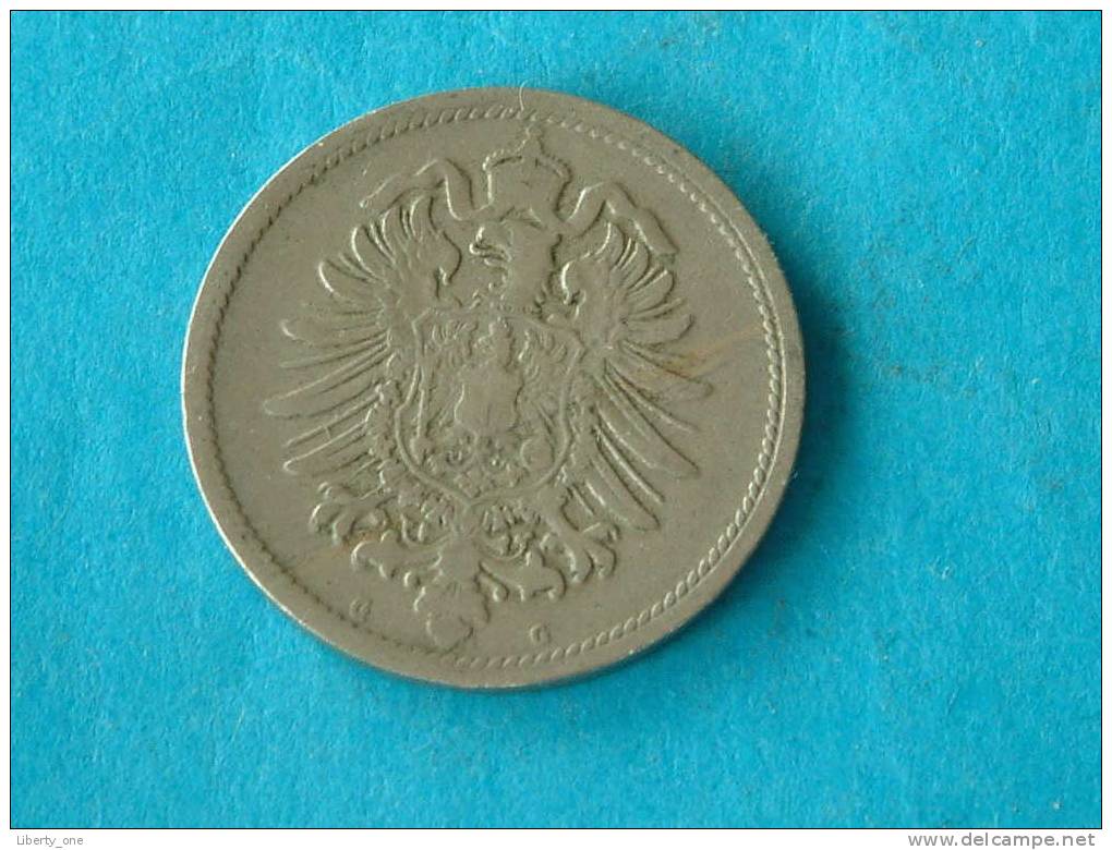 1889 G - 10 PFENNIG / KM 4 ( For Grade, Please See Photo ) ! - 10 Pfennig