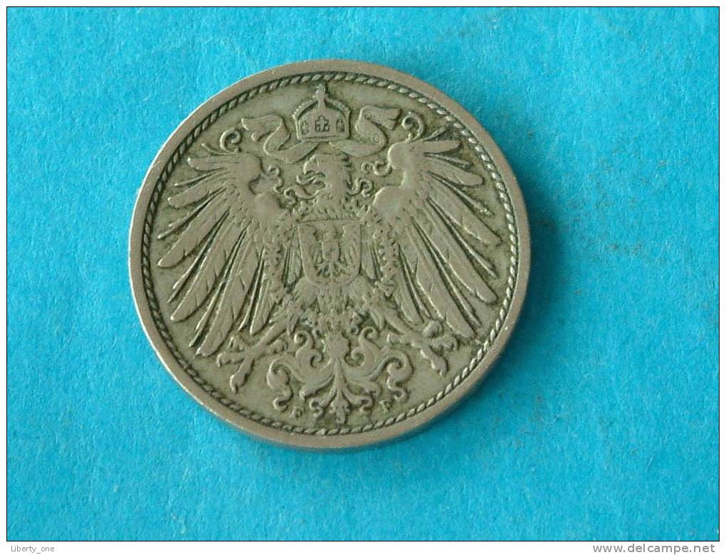 1901 F - 10 PFENNIG / KM 12 ( For Grade, Please See Photo ) ! - 10 Pfennig