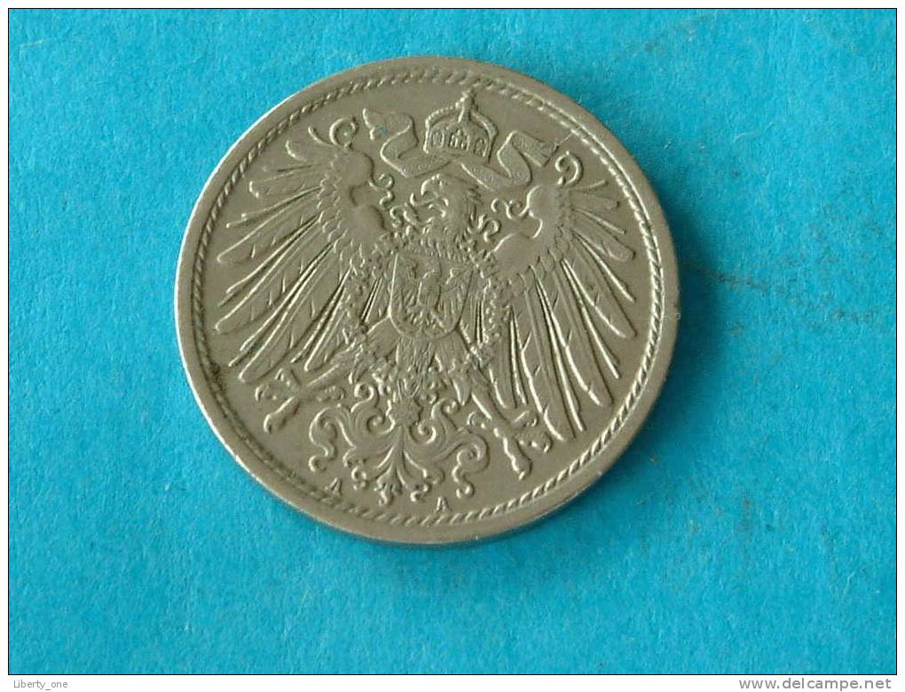 1908 A - 10 PFENNIG / KM 12 ( For Grade, Please See Photo ) ! - 10 Pfennig