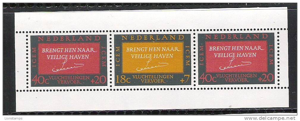 Nederland - NVPH 858 (mint) - Réfugiés