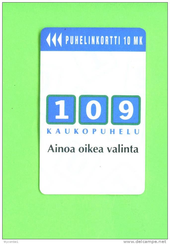 FINLAND  -  Magnetic Phonecard As Scan - Finlande