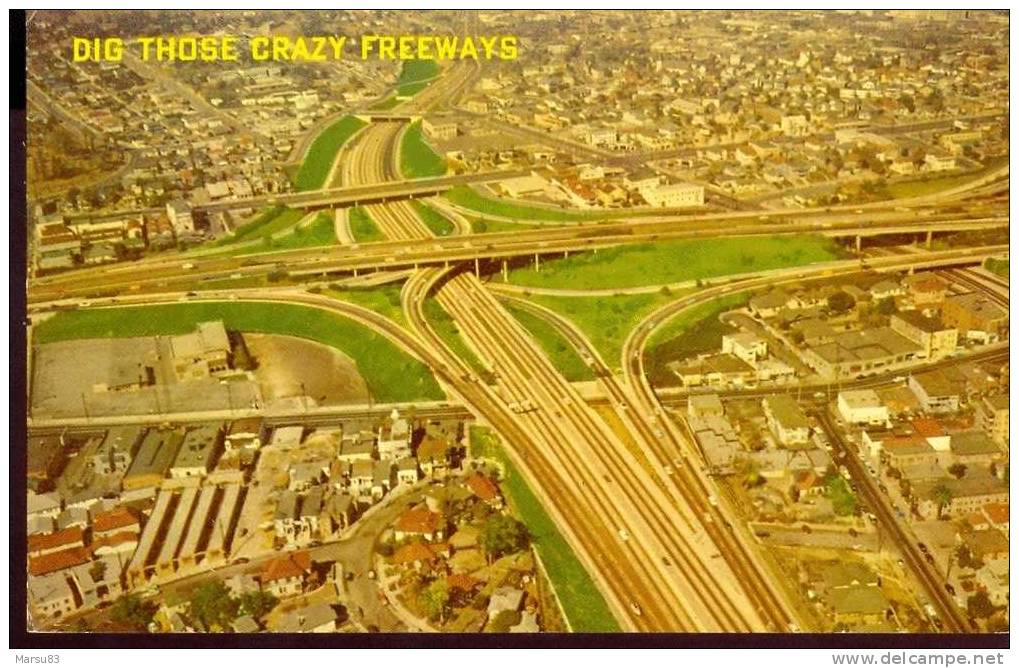 Freeway Interchange In Los Angeles *** Carte NEUVE*** Ed Western Pub N° L131 - Los Angeles