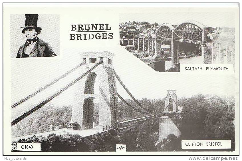 Brunel Bridges - Saltash Plymouth & Clifton   R599 - Ponti