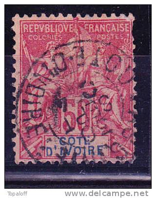 Cote D'Ivoire N°11 Oblitéré Defecteux - Used Stamps