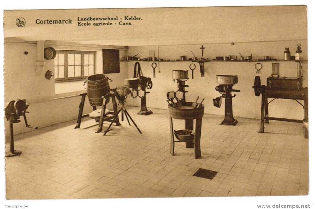 Kortemark, Cortemarck, Landbouwschool Kelder (pk2197) - Kortemark