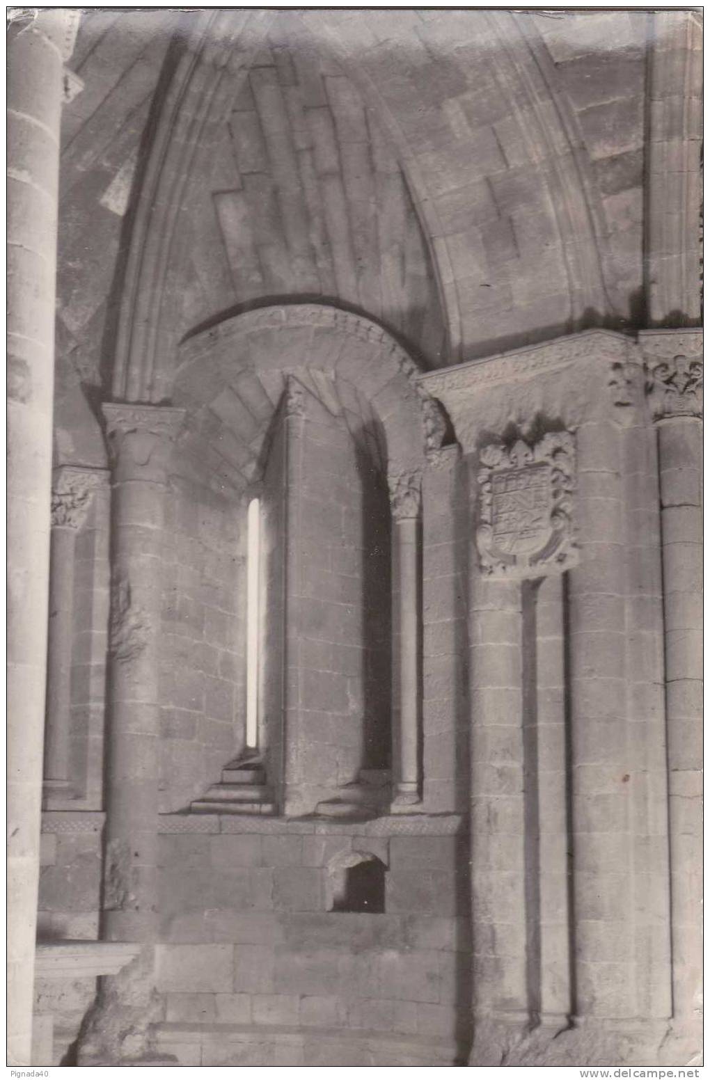 Cp , ESPAGNE , DOMINGO DE LA CALZADA , (Logroño) , Capilla , Absida De La Capilla - La Rioja (Logrono)