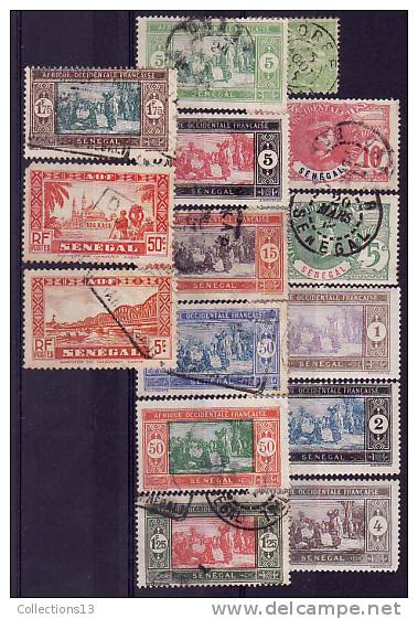 SENEGAL - 15 Timbres* Et Obli - Unused Stamps