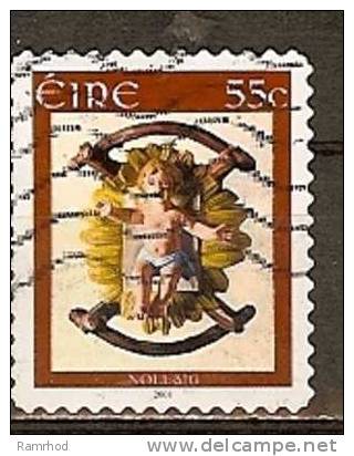 IRELAND 2008 Christmas -  55c. - Infant Jesus In Manger  FU - Used Stamps