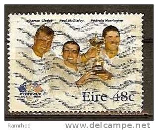 IRELAND 2005 Ireland And The Ryder Cup - 48c. - Darren Clarke, Paul McGinley And Padraig Harrington With Ryder Cup  FU - Used Stamps