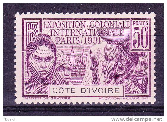 Cote D'ivoire N°85 Neuf Charniere - Unused Stamps