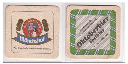 Kulmbacher Mönchshof Sympathisch , Oktoberbier - Bierdeckel