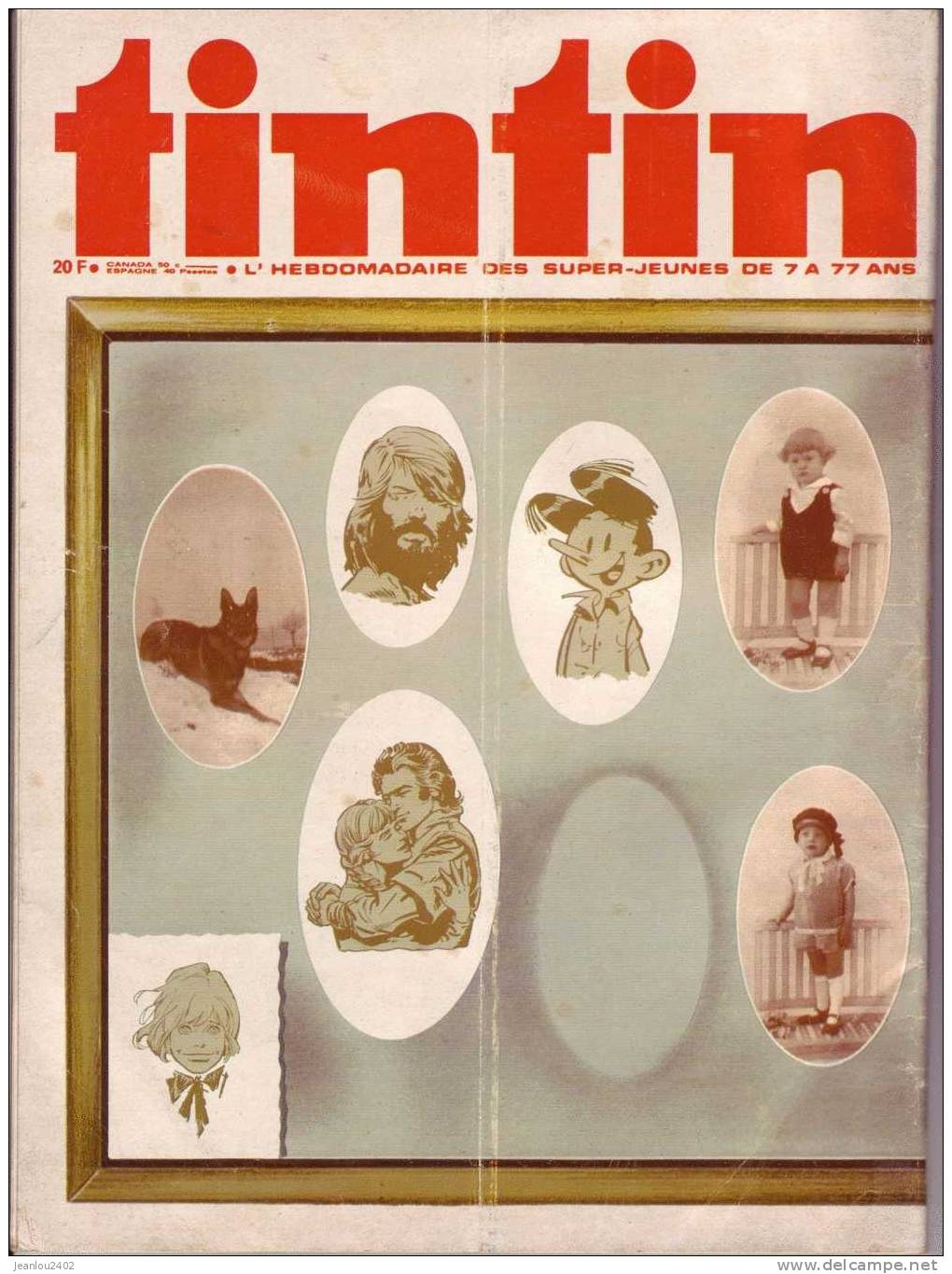 TINTIN N° 16 DU 15 AVRIL 1975 - Tintin