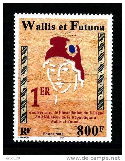 WALLIS Et FUTUNA 2001 N° 560 ** Neuf = MNH Superbe Délégué Du Médiateur De La  République - Ongebruikt