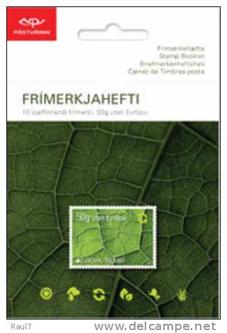EUROPA - 2011 //  ISLANDE  // 2 Carnets NEUFS ** (MNH Booklets)  Les Forêts - 2011