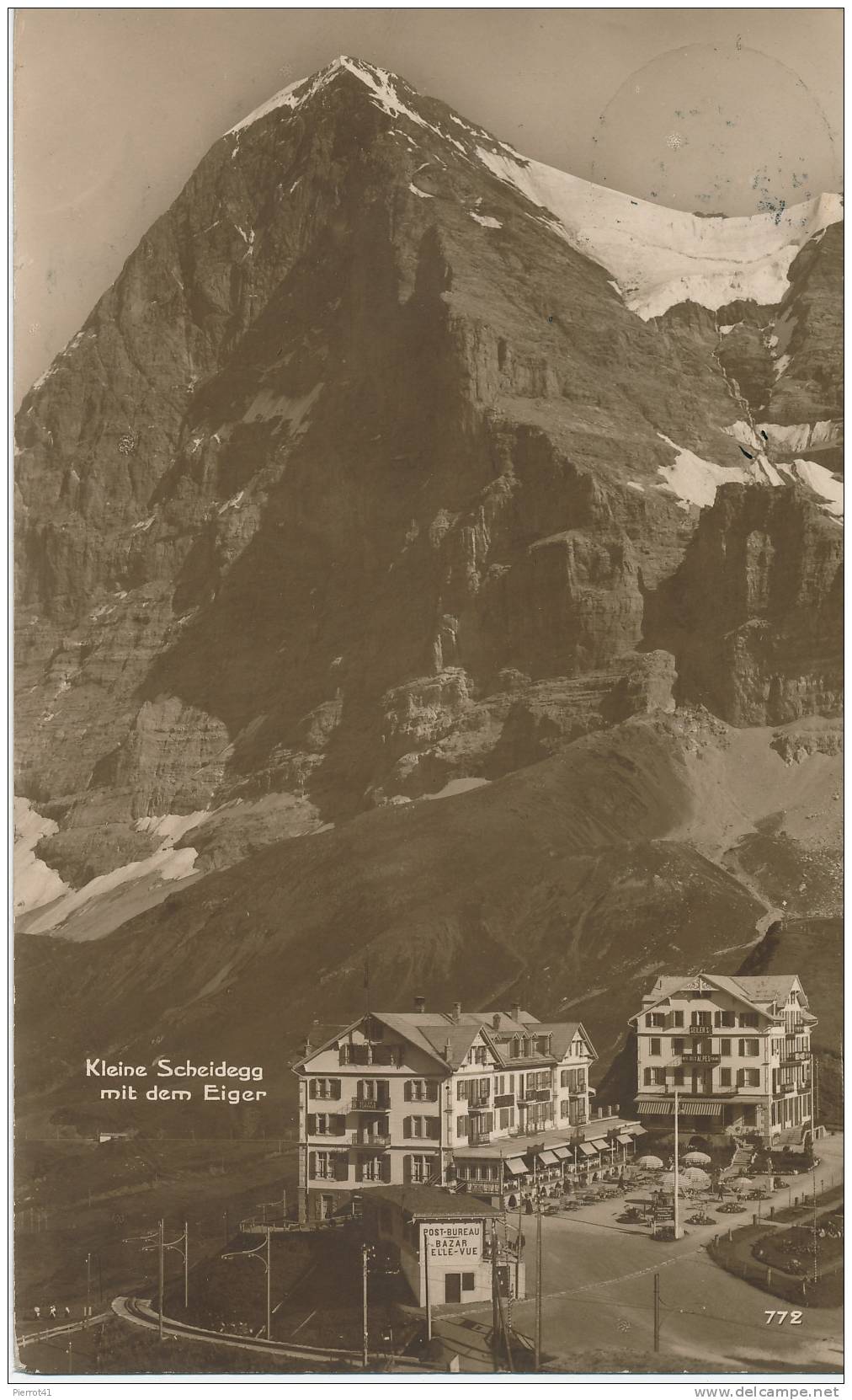 SUISSE - KLEINE SCHEIDEGG Mit Dem Eiger - Egg