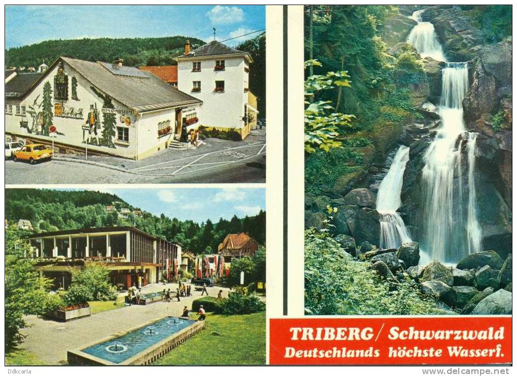 Triberg - Schwarzwald - Deutschlands Höchste Wasserfälle - Mehrbild - Triberg