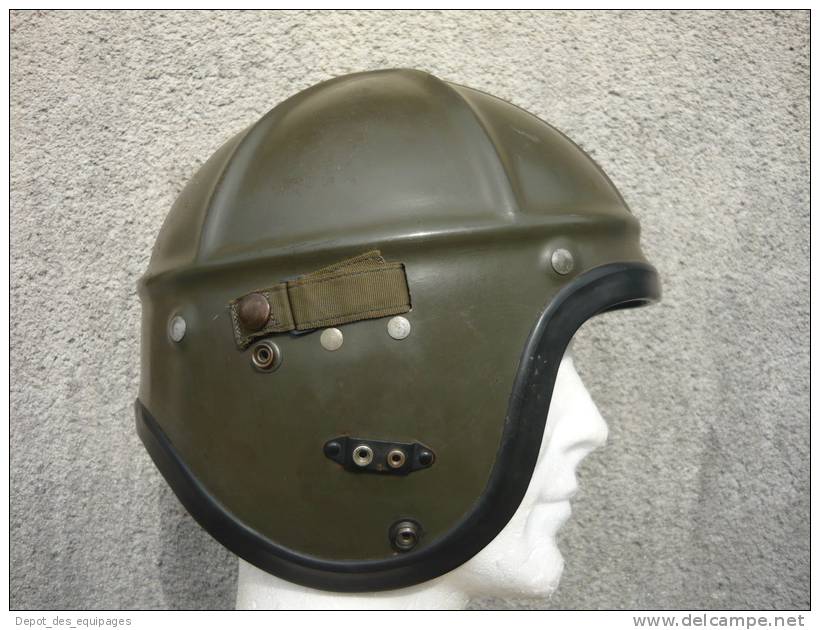 RARE CASQUE PILOTE HELICO  Type SOPOS 403 M 3 De 1958 ....... - Casques & Coiffures