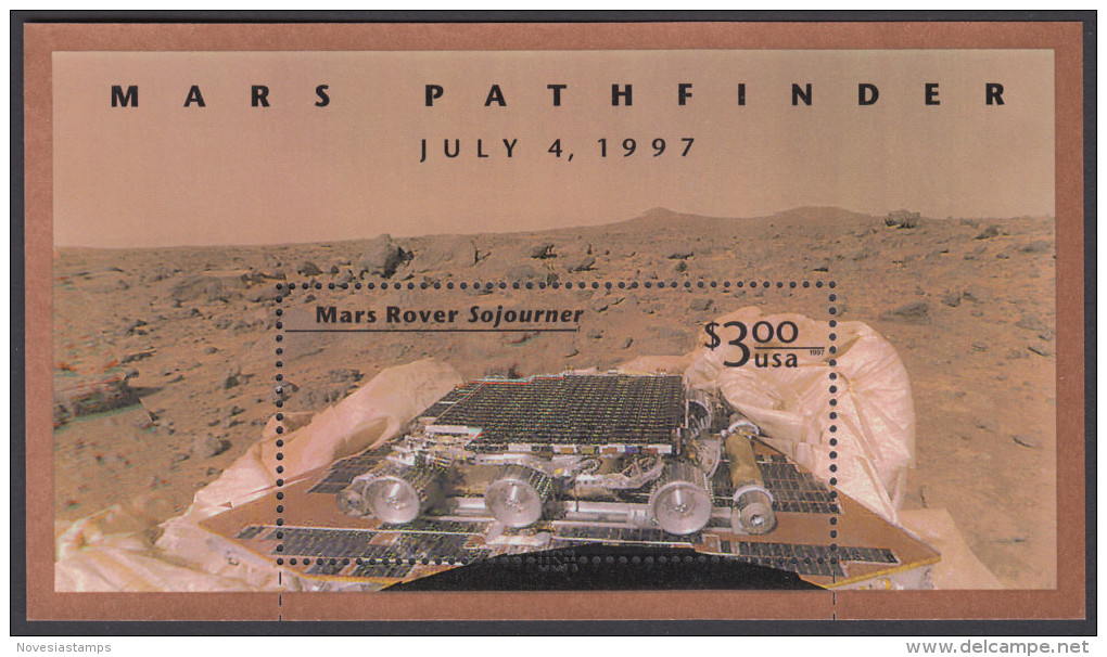 !a! USA Sc# 3178 MNH SHEET(1) - Mars Pathfinder - Ganze Bögen