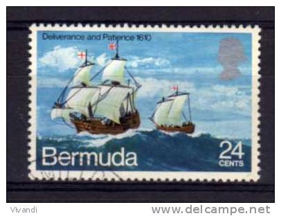 Bermuda - 1971 - 24 Cents Voyage Of The "Deliverance" - Used - Bermudes