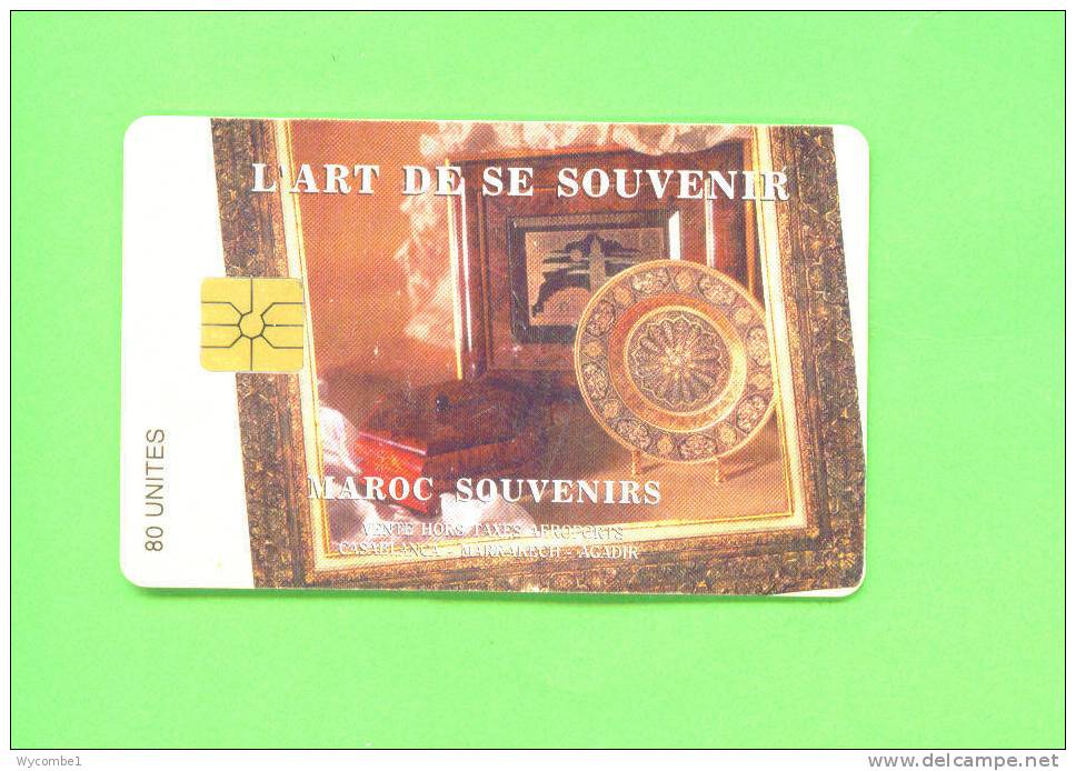 MOROCCO  -  Chip Phonecard As Scan - Marokko