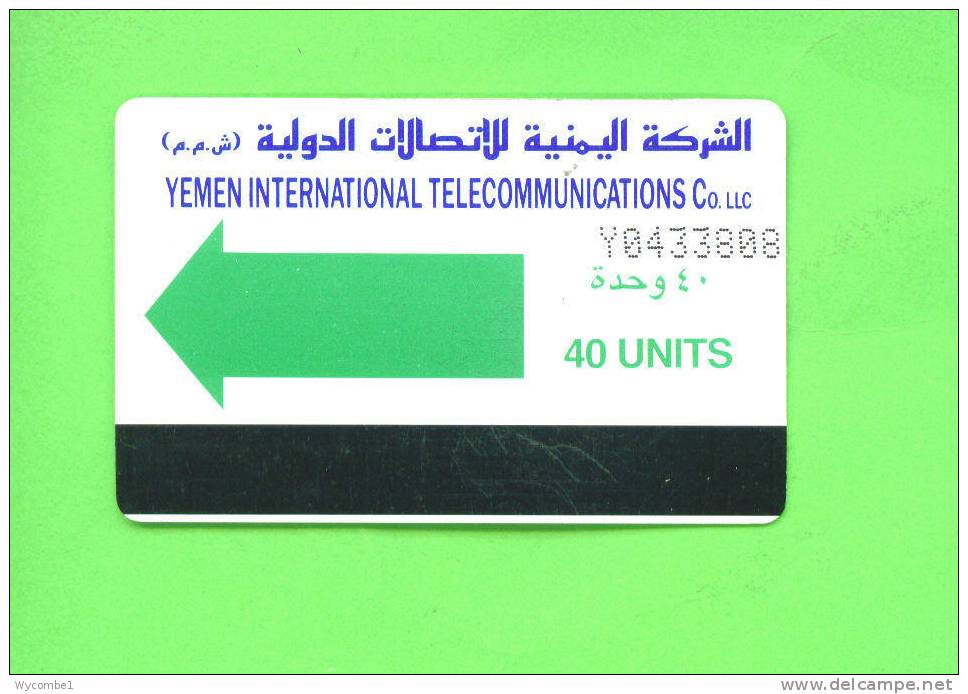 YEMEN  -  Magnetic Phonecard As Scan - Yemen