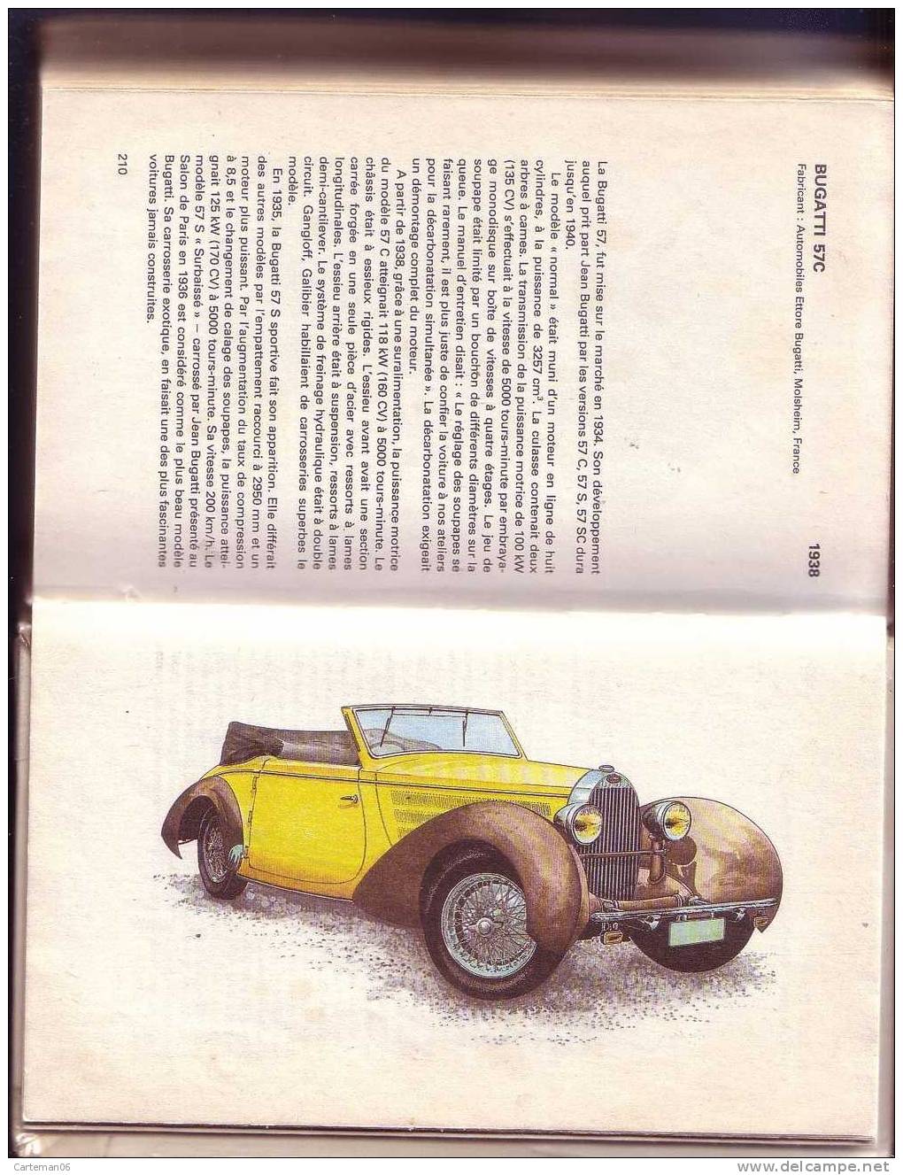 Livre - C'était Hier L'automobile (Benz, BMW, Bugatti, Cadillac, Lancia, Mercedes, Fiat, Ford, Hispano-suiza, Horch, Ec - Auto