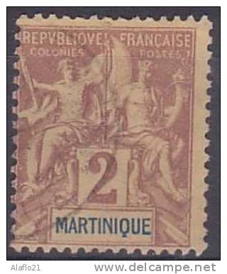 £5 -  MARTINIQUE -   N° 32 - OBLITERE  (2) - Andere & Zonder Classificatie