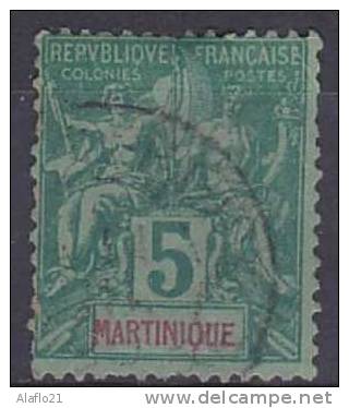 £5 -  MARTINIQUE -   N° 34 - OBLITERE  (2) - Other & Unclassified