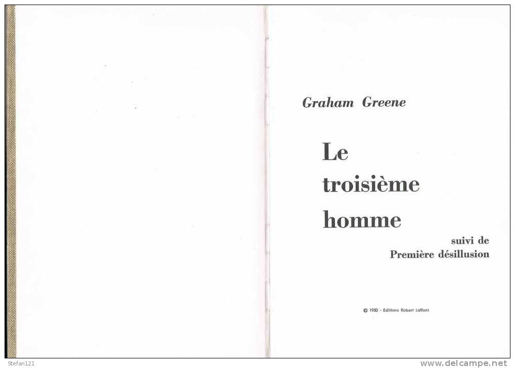 Le Troisième Homme Suivi De Première Désillusion - Graham Greene - 1963 - 256 Pages 20,7 X 15 Cm - Action