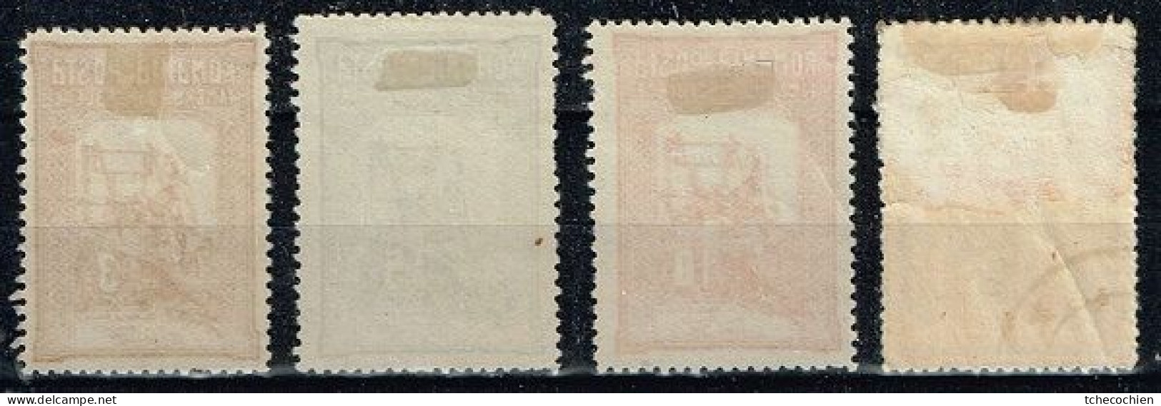 Roumanie - 1905 - Y&T - N° 164 à 167, Neufs Avec Adhérences Au Dos - Unused Stamps