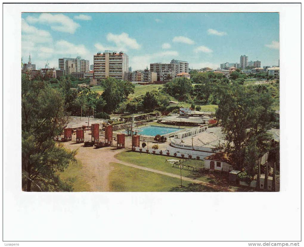 Portugal Cor 12159 – MOÇAMBIQUE MOZAMBIQUE - LOURENÇO MARQUES - PISCINA DO GRUPO DESPORTIVO- ESTÁDIO STADIUM - Mozambique