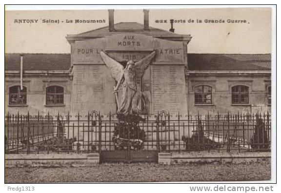 Antony - Monument Aux Morts - Antony