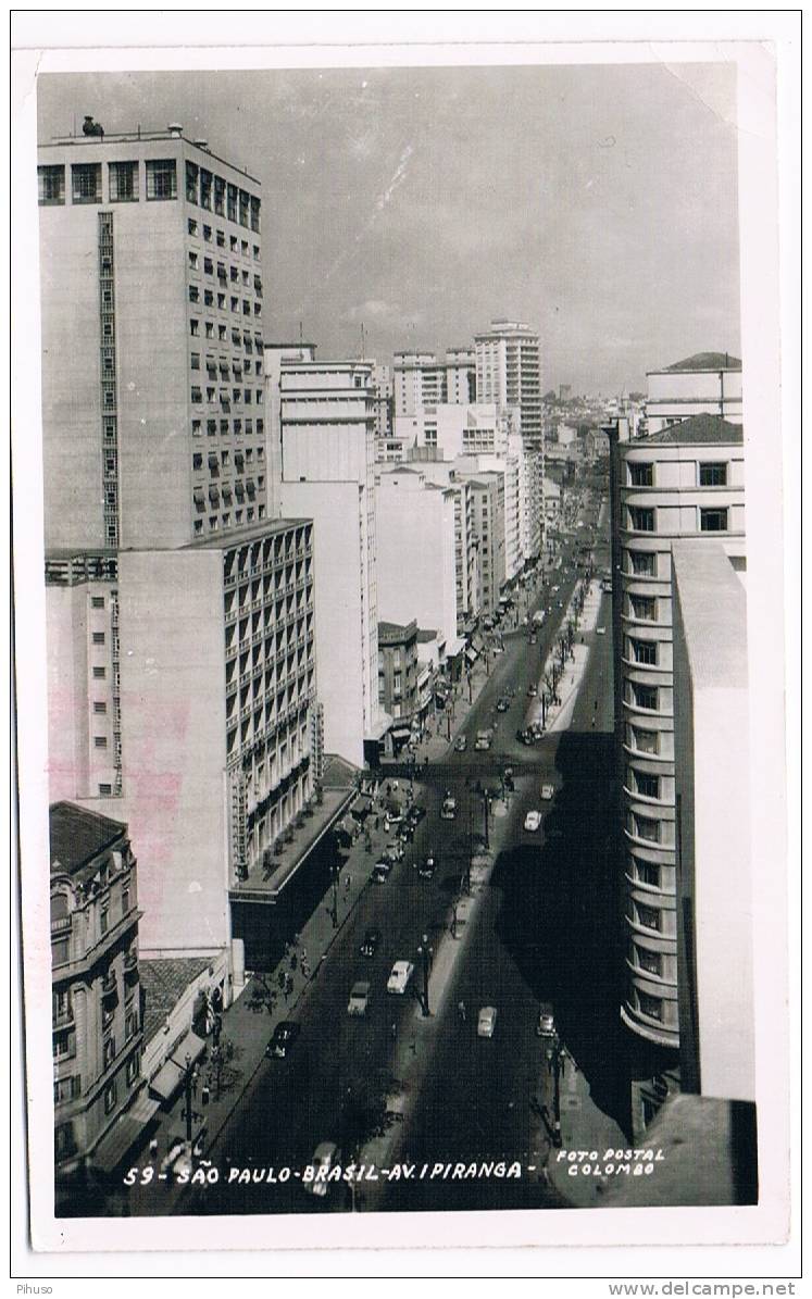 BRASIL-58   SAO PAULO : Av. I Piranga - São Paulo