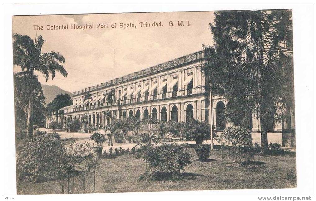 TRIN-4    TRINIDAD : PORT OF SPAIN : The Colonial Hospital - Trinidad