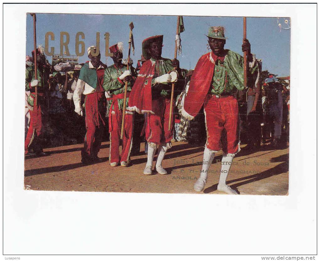 Portugal Cor 12188 – ANGOLA - LUANDA - CARNAVAL EM LUANDA - CR6JL - Angola