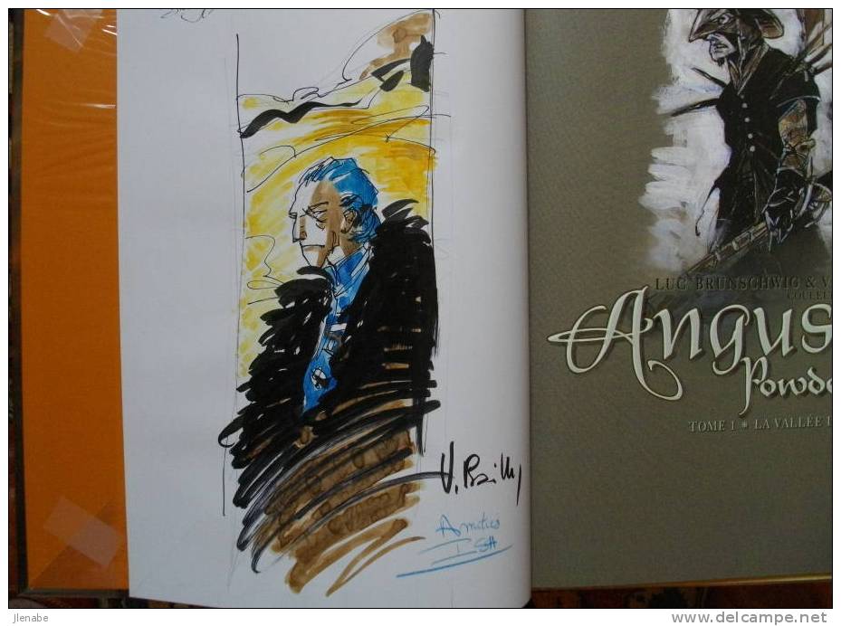 DEDICACE Sur ANGUS POWDERHILL EO 2001 - Autographs