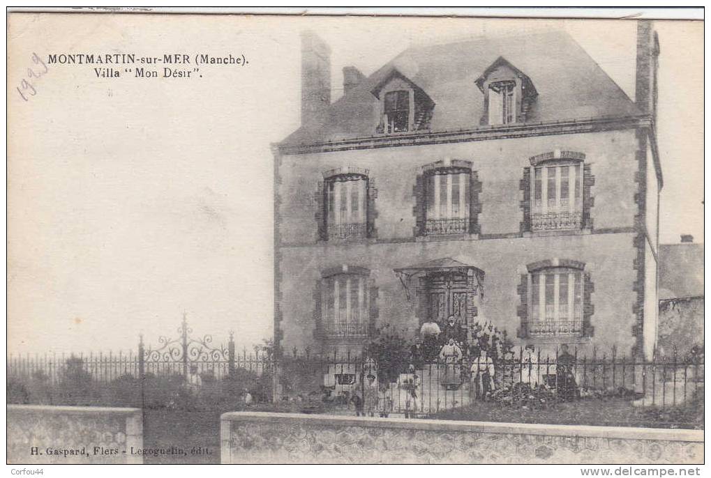 MONTMARTIN Sur MER : Villa "Mon Désir " - Rare. - Montmartin Sur Mer