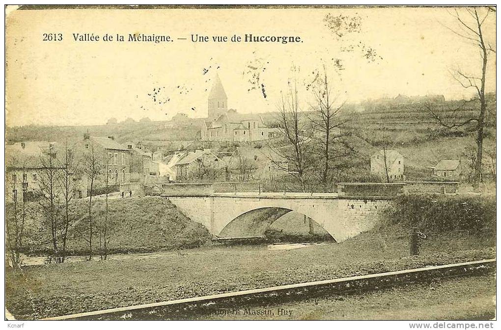 CP De HUCCORGNE " Vallée De La Méhaigne - Une Vue De HUCCORGNE " . - Wanze
