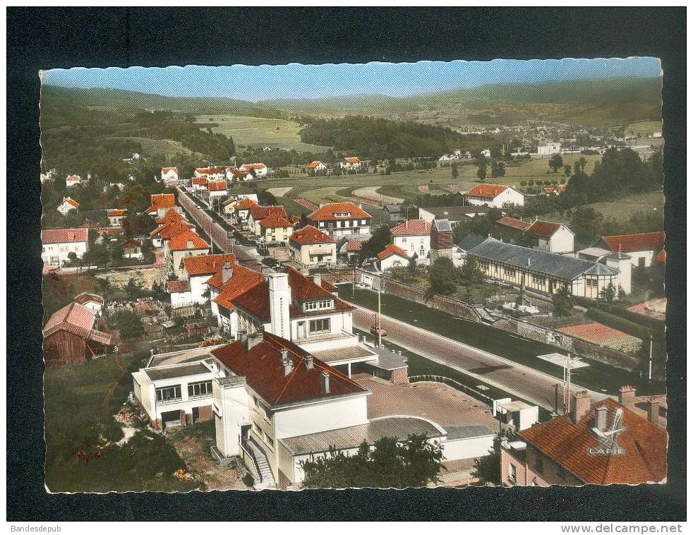 CPSM - En Avion Au-dessus De ANOULD (88) - Le Centre ( Vue Aérienne LAPIE 6 En L'état ) - Anould