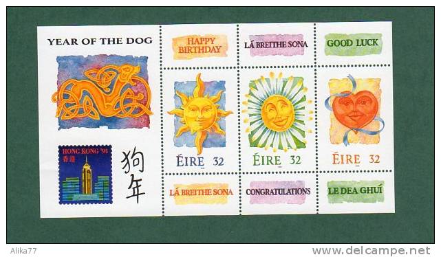 IRLANDE       Neuf **        Y. Et T.  N° 848/849/850a  En Feuillet        Cote: 7,00 Euros - Unused Stamps