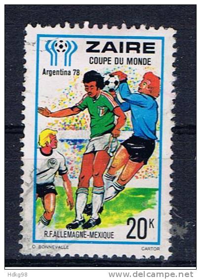 ZRE+ Kongo 1978 Mi 563 Fußball - Gebraucht